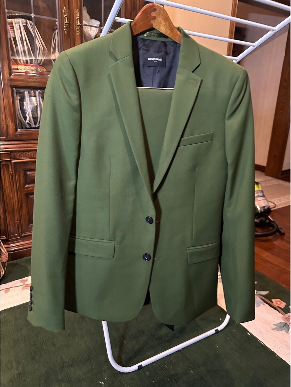 The Kooples Men's Green Suit Size 46IT blazer size 48IT pant